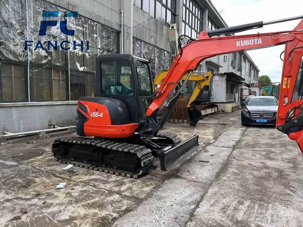 Kubota U 55-4 حفارات وسط 7 طن - 12 طن