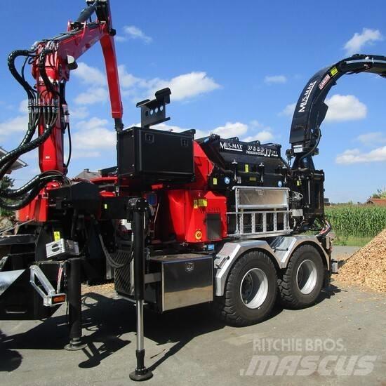 Mus-Max WT 9XL Z ماكينات تقطيع أخشاب الحراجة