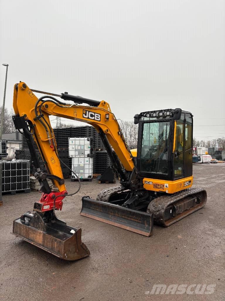 JCB 50 Z-2 حفارات صغيرة أقل من 7 طن (حفارات صغيرة)