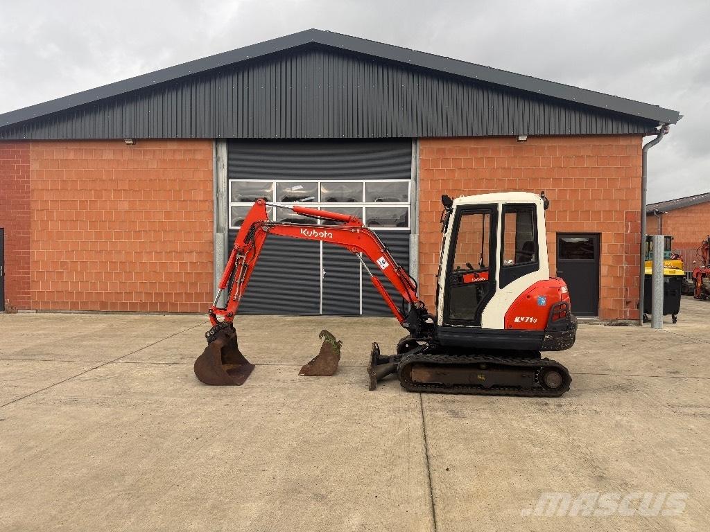Kubota KX 71-3 حفارات صغيرة أقل من 7 طن (حفارات صغيرة)