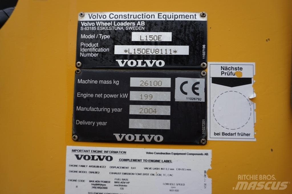 Volvo L 150 E لوادر بعجل