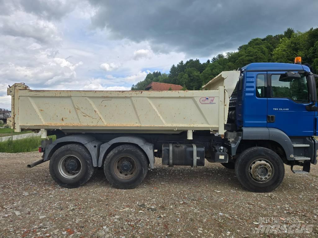 MAN TGS 33.400 شاحنات قلابة