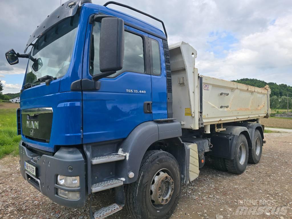 MAN TGS 33.400 شاحنات قلابة