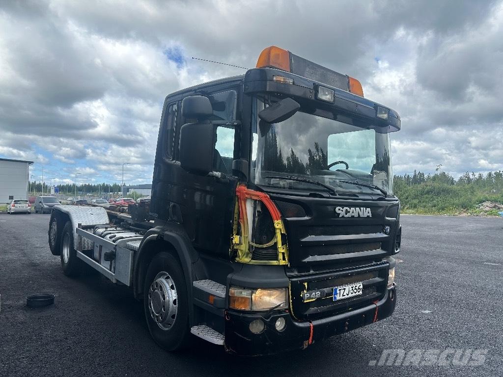 Scania P420 6x2*4 شاحنات الرافعات الخطافية