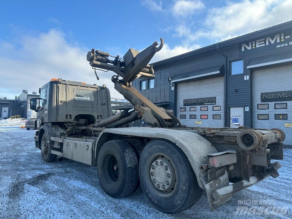 Scania P420 6x2*4 شاحنات الرافعات الخطافية