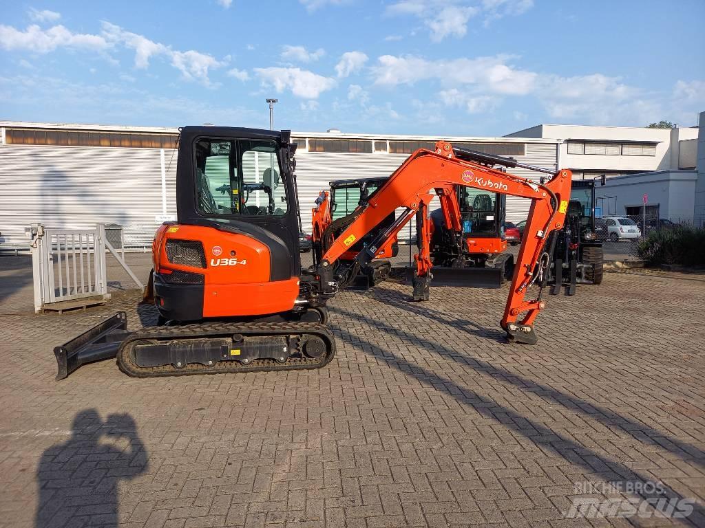Kubota U36-4GL حفارات صغيرة أقل من 7 طن (حفارات صغيرة)