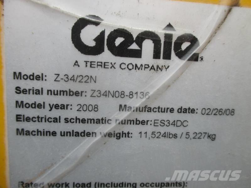 Genie Z 34/22 N رافعات سلة مفصلية