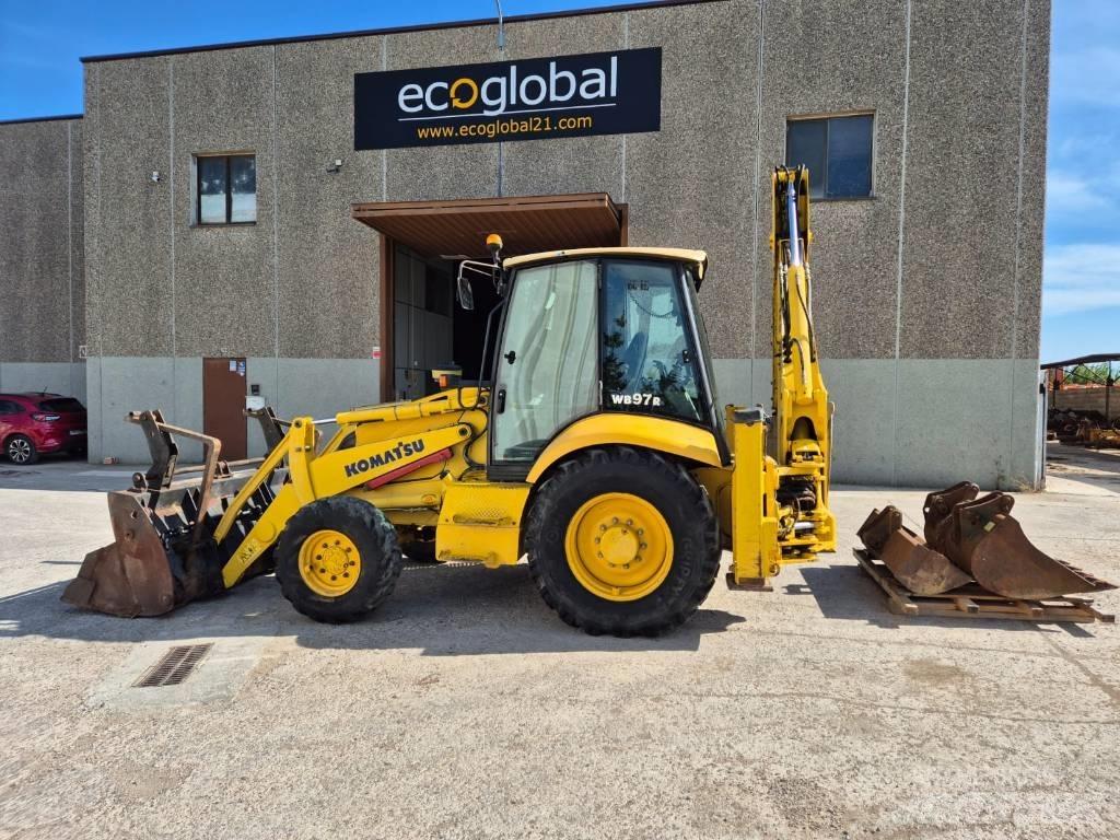 Komatsu WB 97 R-2 لوادر ذات جرافات عكسية
