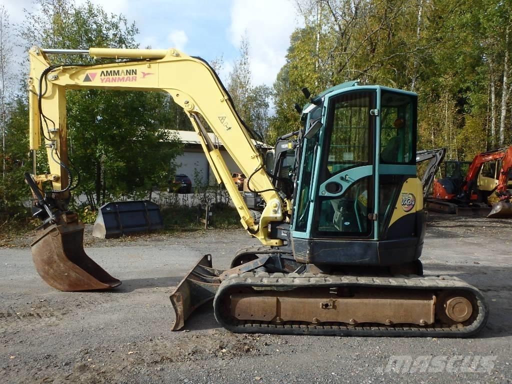 Yanmar Vio 75 A حفارات وسط 7 طن - 12 طن