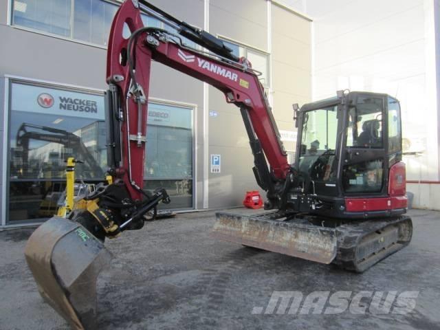 Yanmar Sv60 حفارات صغيرة أقل من 7 طن (حفارات صغيرة)