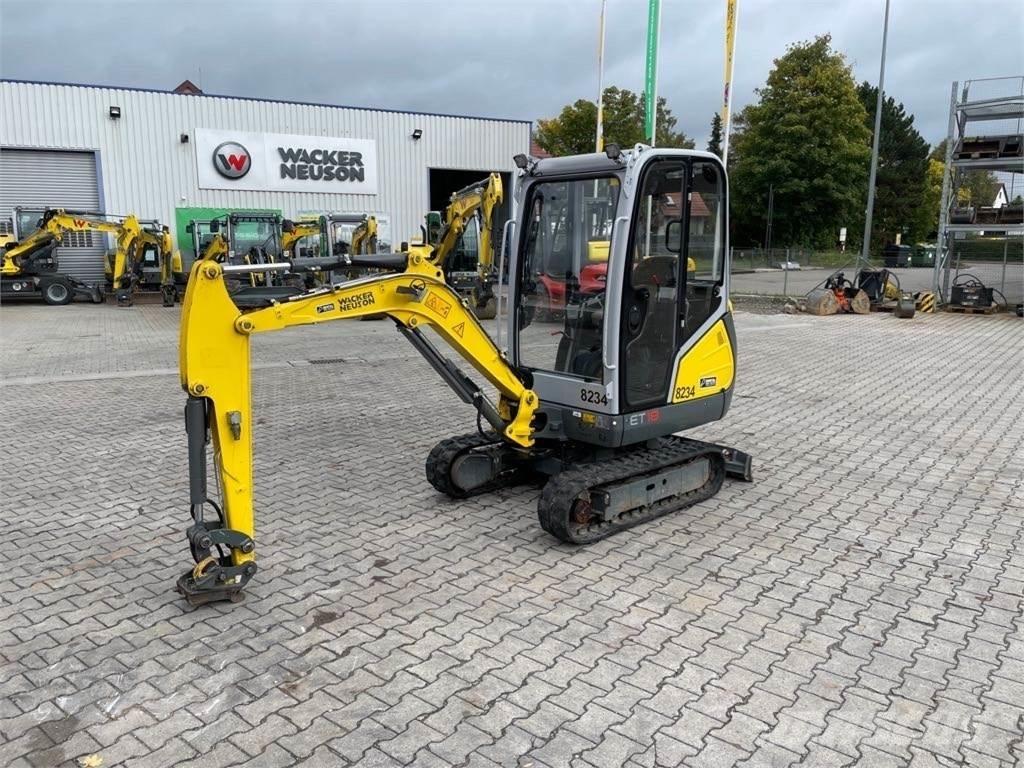 Wacker Neuson ET18 حفارات زحافة