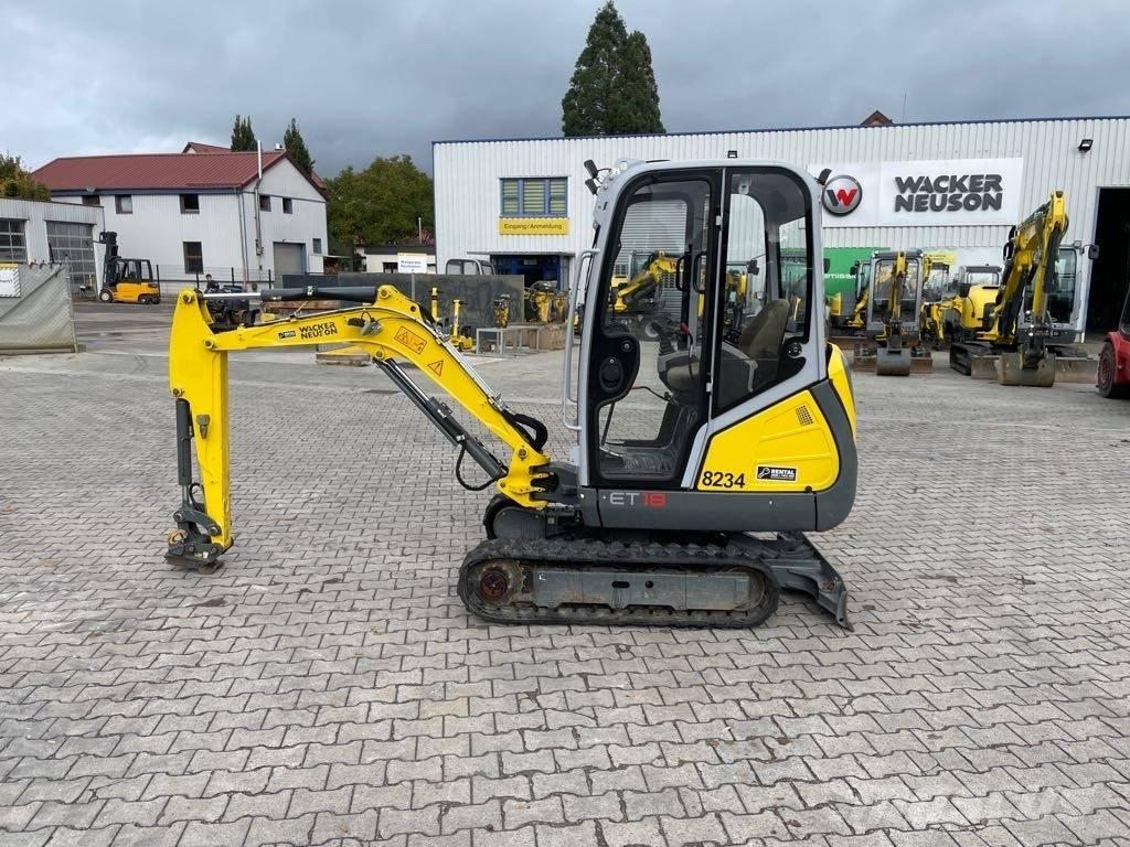 Wacker Neuson ET18 حفارات زحافة