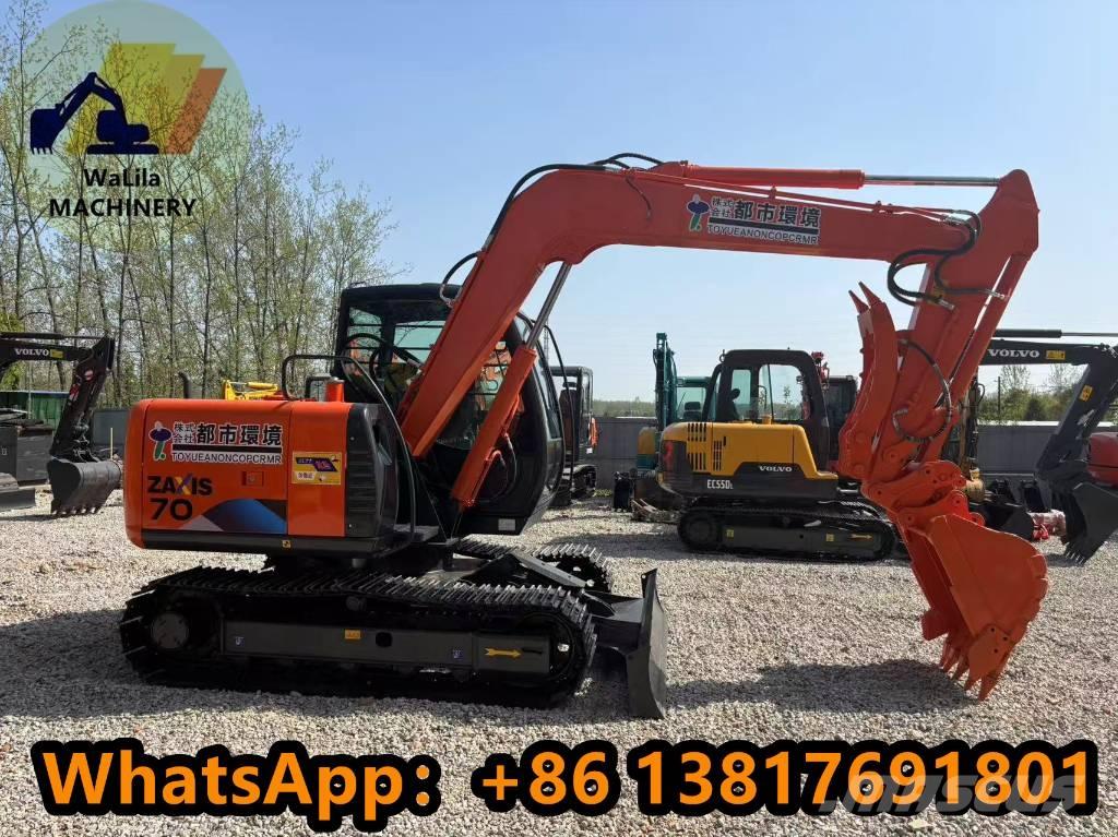 Hitachi ZX 70 حفارات صغيرة أقل من 7 طن (حفارات صغيرة)