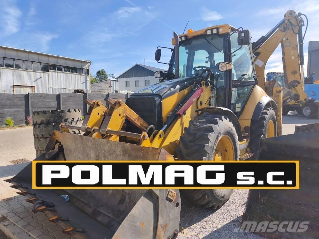CAT 434 E لوادر ذات جرافات عكسية
