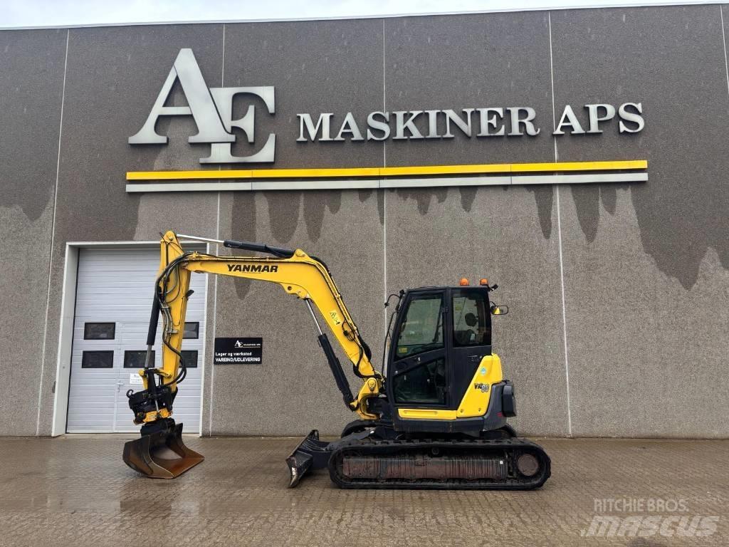 Yanmar VIO80 حفارات زحافة