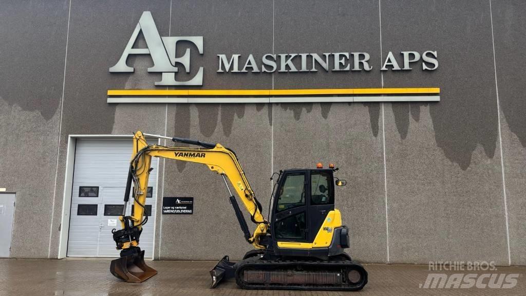 Yanmar VIO80 حفارات زحافة