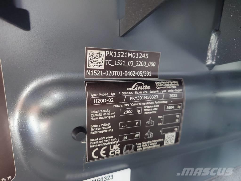 Linde H 20 D شاحنات الديزل