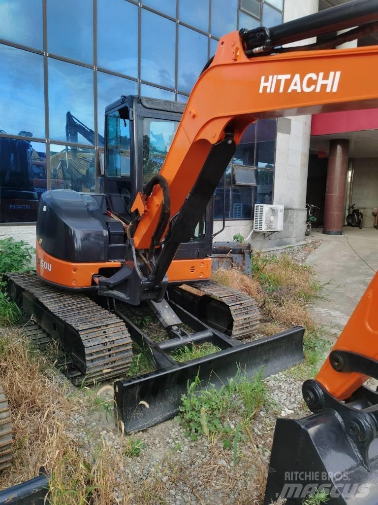 Hitachi ZX 50 U حفارات صغيرة أقل من 7 طن (حفارات صغيرة)