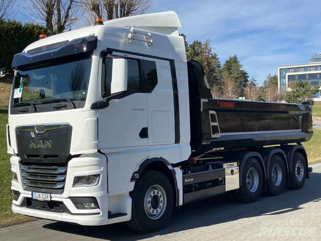 MAN TGX 35.520 شاحنات قلابة