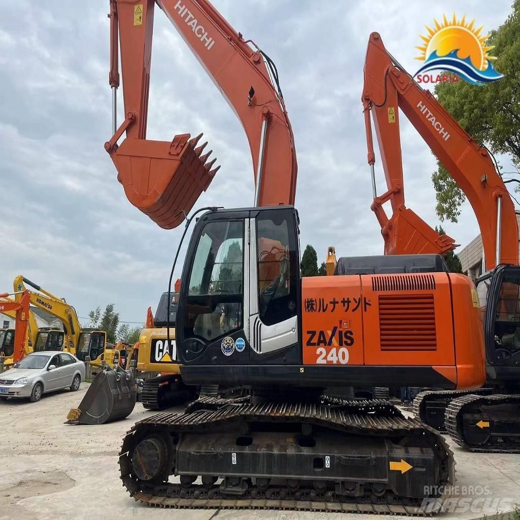 Hitachi ZX 240 حفارات زحافة