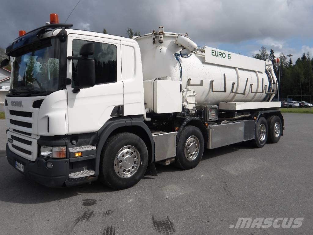 Scania P 400 LB شاحنات مزدوجة / خلخلة
