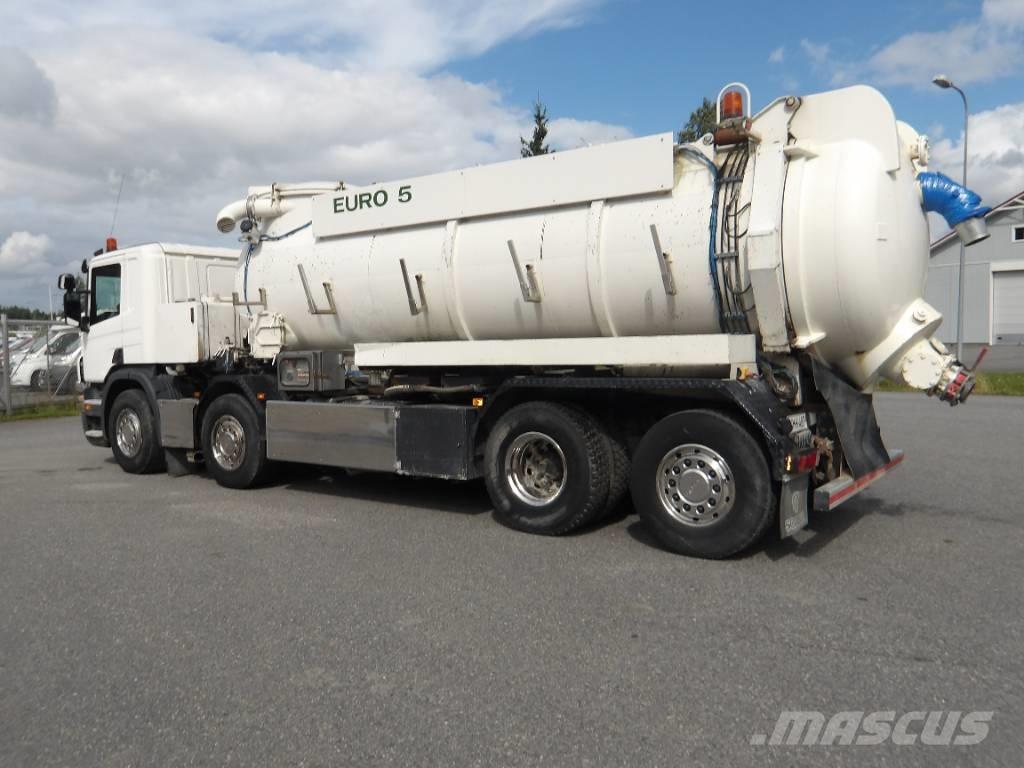Scania P 400 LB شاحنات مزدوجة / خلخلة