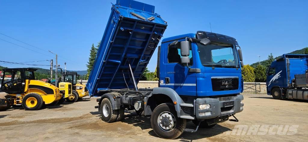 MAN TGM 18.290 4X4 شاحنات قلابة