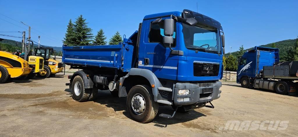 MAN TGM 18.290 4X4 شاحنات قلابة
