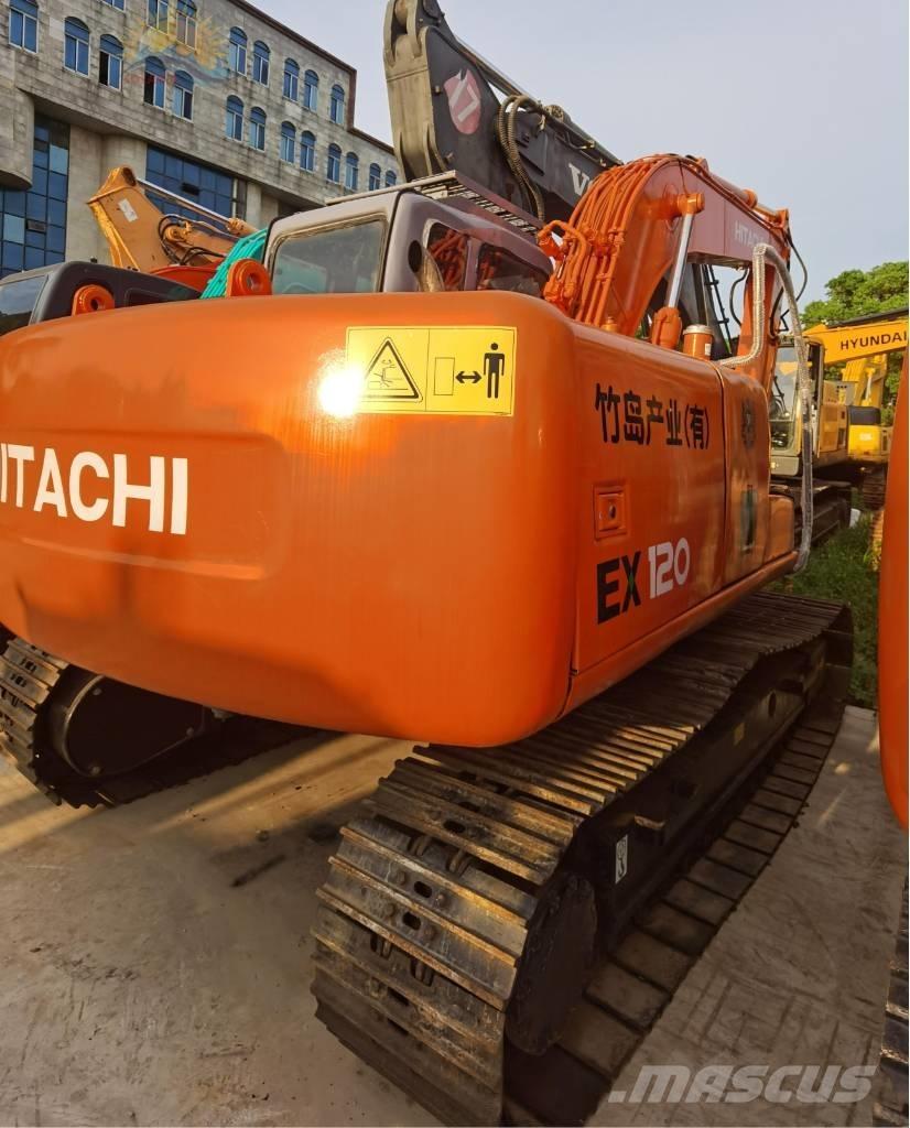 Hitachi EX 120 حفارات زحافة