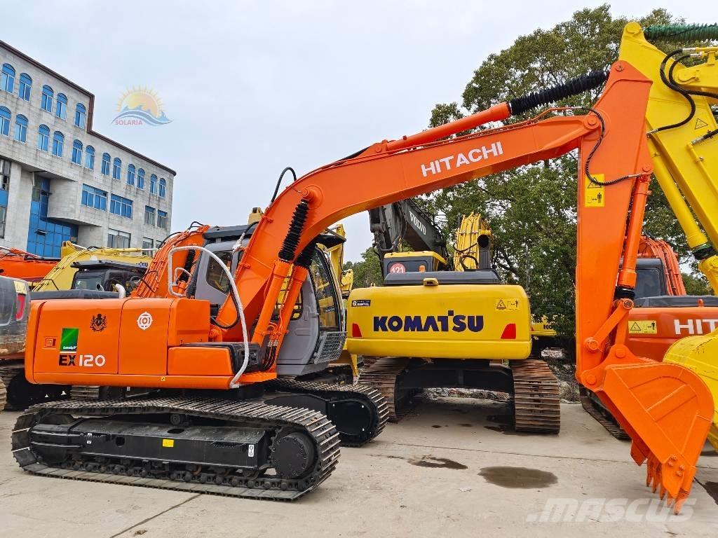 Hitachi EX 120 حفارات زحافة