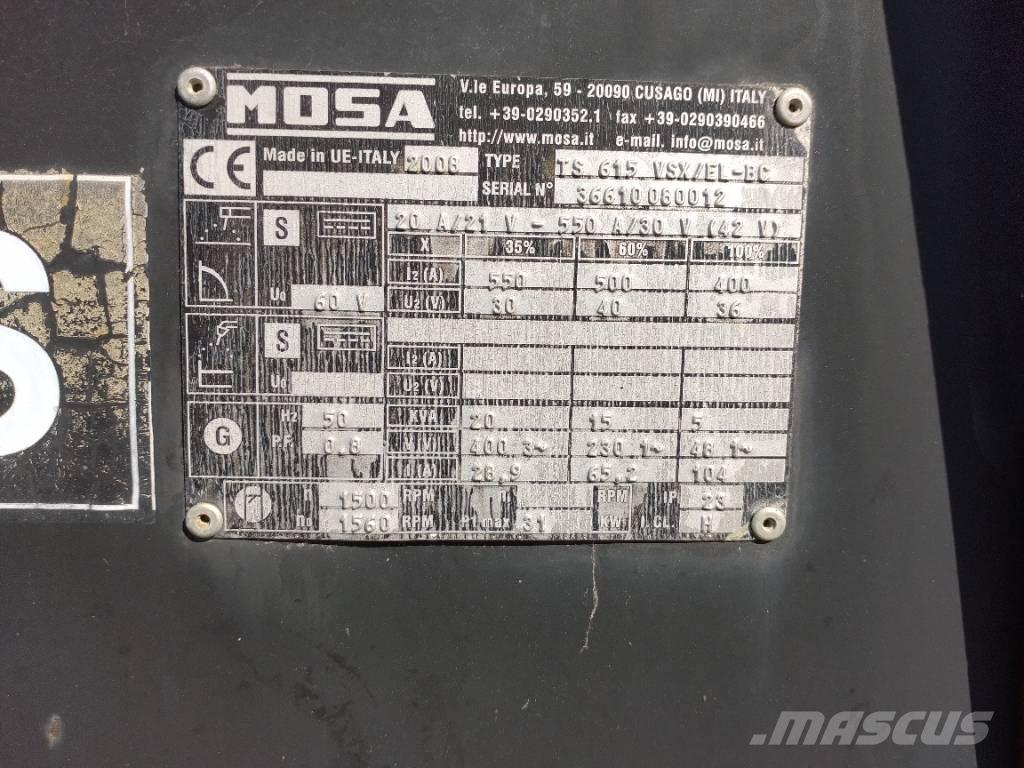 Mosa TS615 - VSX/EL-BC ماكينات لحام