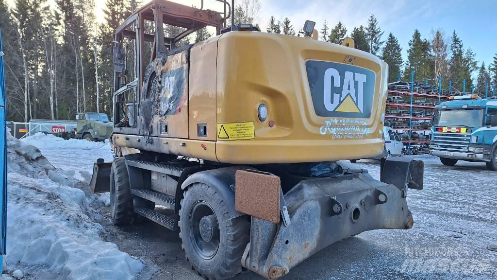 CAT M314F حفارات بعجل