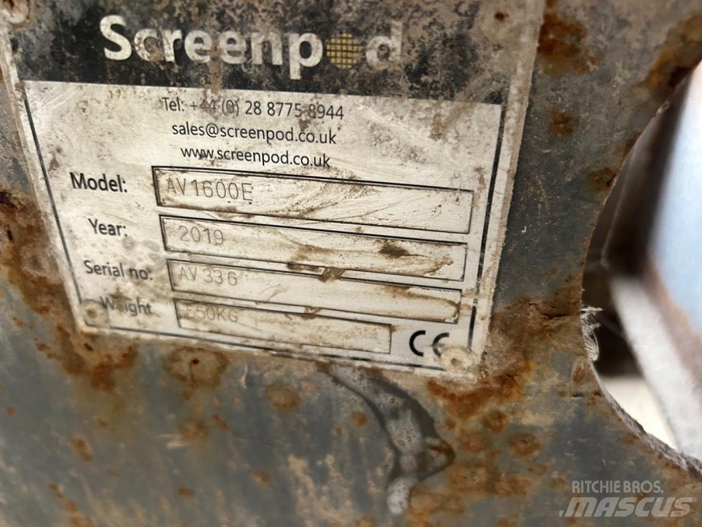 Screenpod AV1600E معدة فرز -> معدة فرز المخلفات