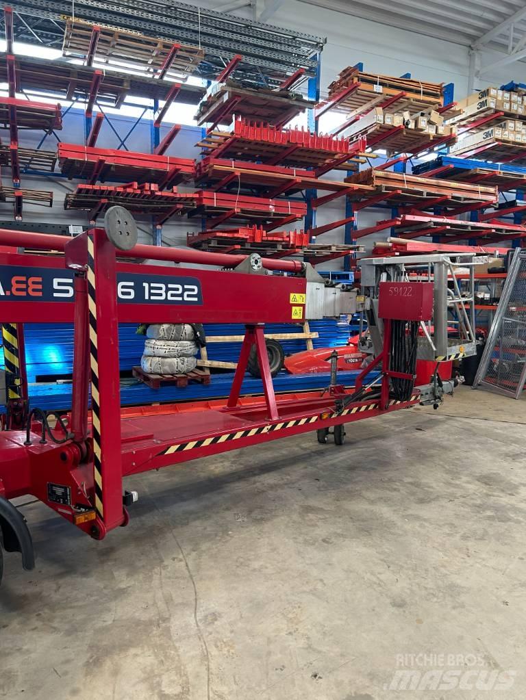 Denka-Lift DL 30 المنصات الهوائية المثبتة على مقطورة