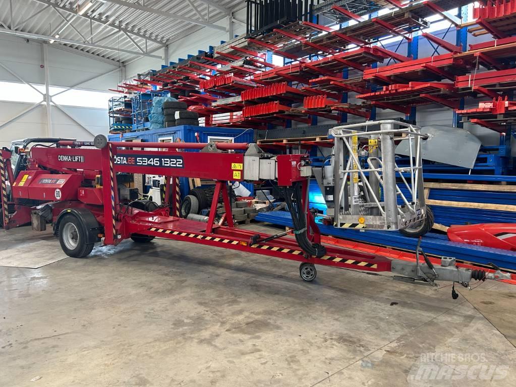 Denka-Lift DL 30 المنصات الهوائية المثبتة على مقطورة