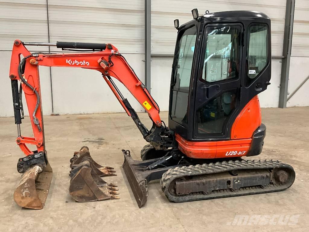 Kubota U 20-3 A حفارات صغيرة أقل من 7 طن (حفارات صغيرة)