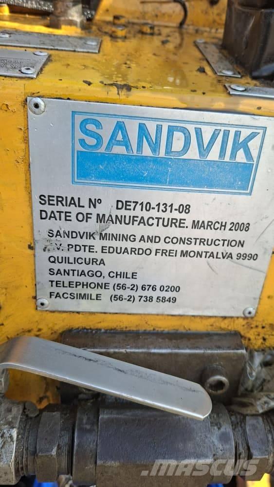 Sandvik DE710 معدات الثقب السطحي