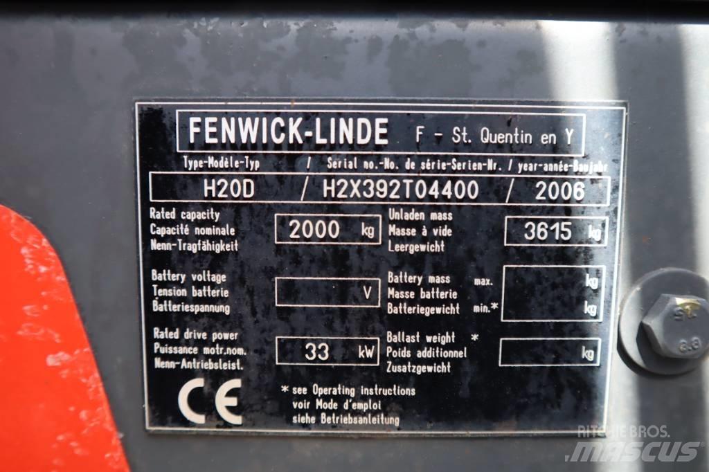 Linde H 20 D شاحنات الديزل