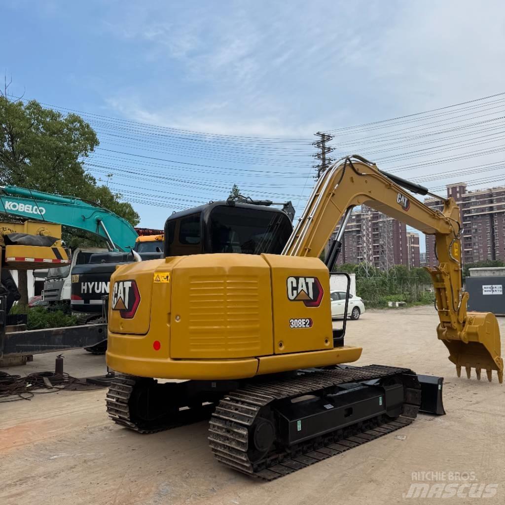 CAT 308 E 2 CR حفارات وسط 7 طن - 12 طن