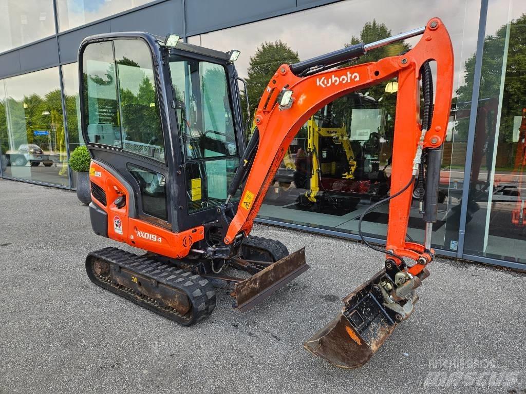 Kubota KX 019-4 حفارات صغيرة أقل من 7 طن (حفارات صغيرة)