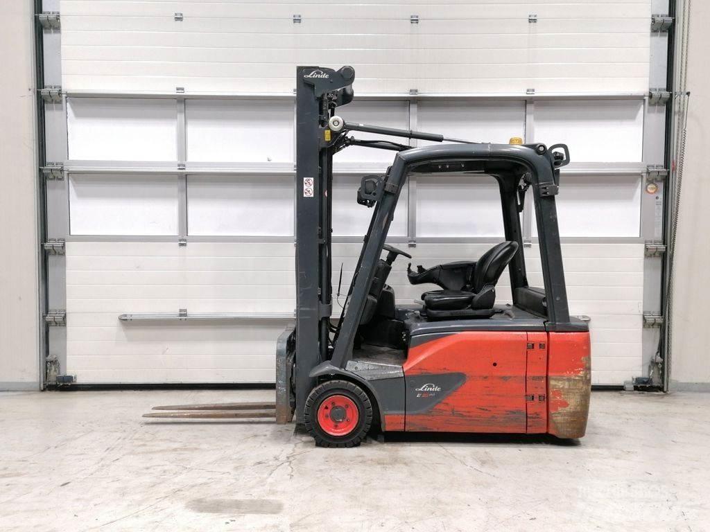 Linde E16L-02 شاحنات ذات رافعات شوكية تعمل بالكهرباء