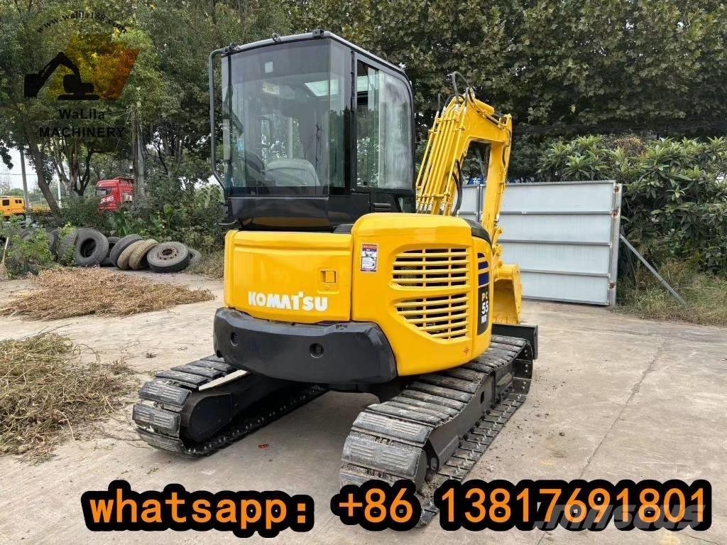 Komatsu PC 55 MR حفارات صغيرة أقل من 7 طن (حفارات صغيرة)