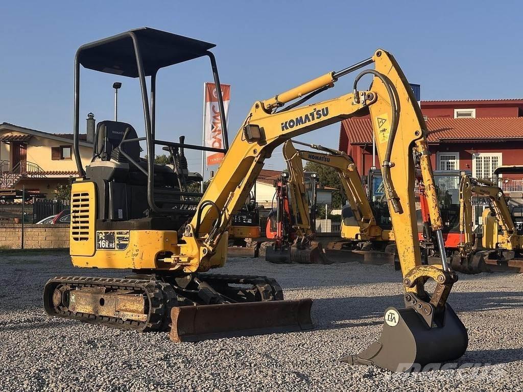 Komatsu PC16R-3HS حفارات صغيرة أقل من 7 طن (حفارات صغيرة)