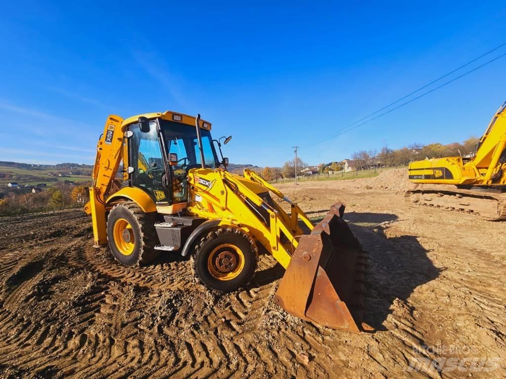 JCB 3 CX, JOYSTICK لوادر ذات جرافات عكسية