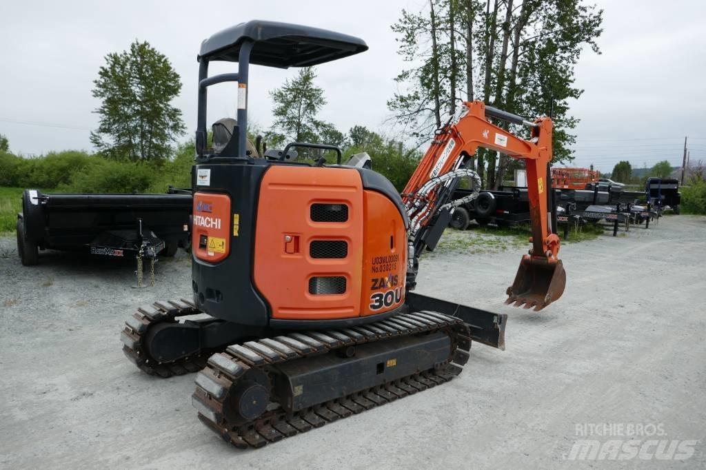 Hitachi ZX 30 U-5 A حفارات صغيرة أقل من 7 طن (حفارات صغيرة)