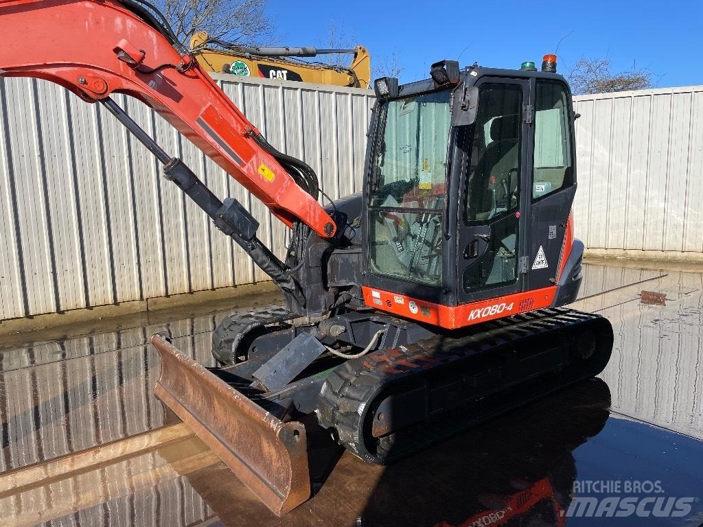 Kubota KX 080-4 حفارات وسط 7 طن - 12 طن