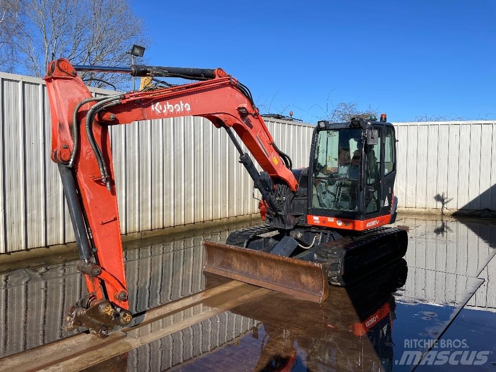 Kubota KX 080-4 حفارات وسط 7 طن - 12 طن