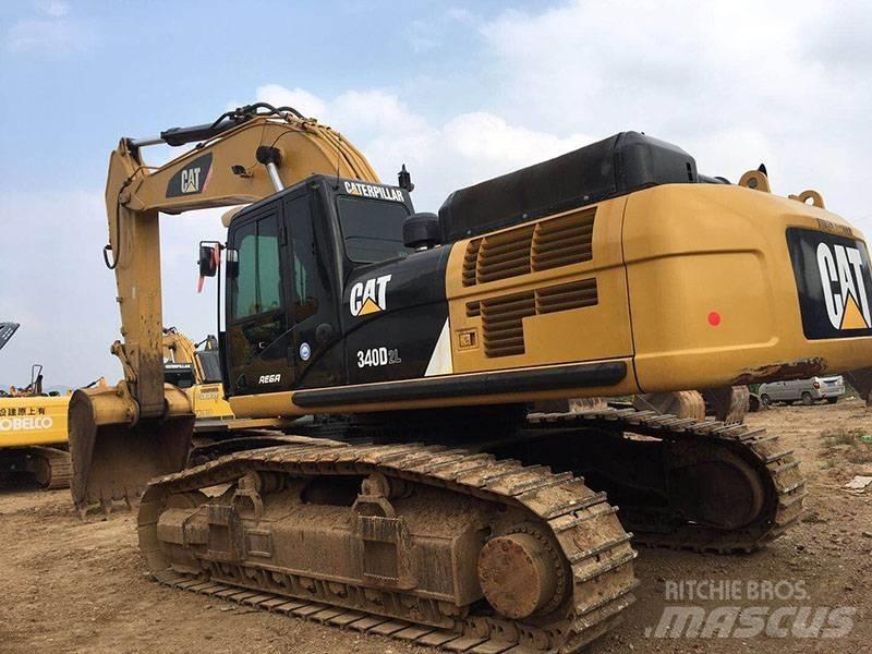CAT 340 D L حفارات زحافة