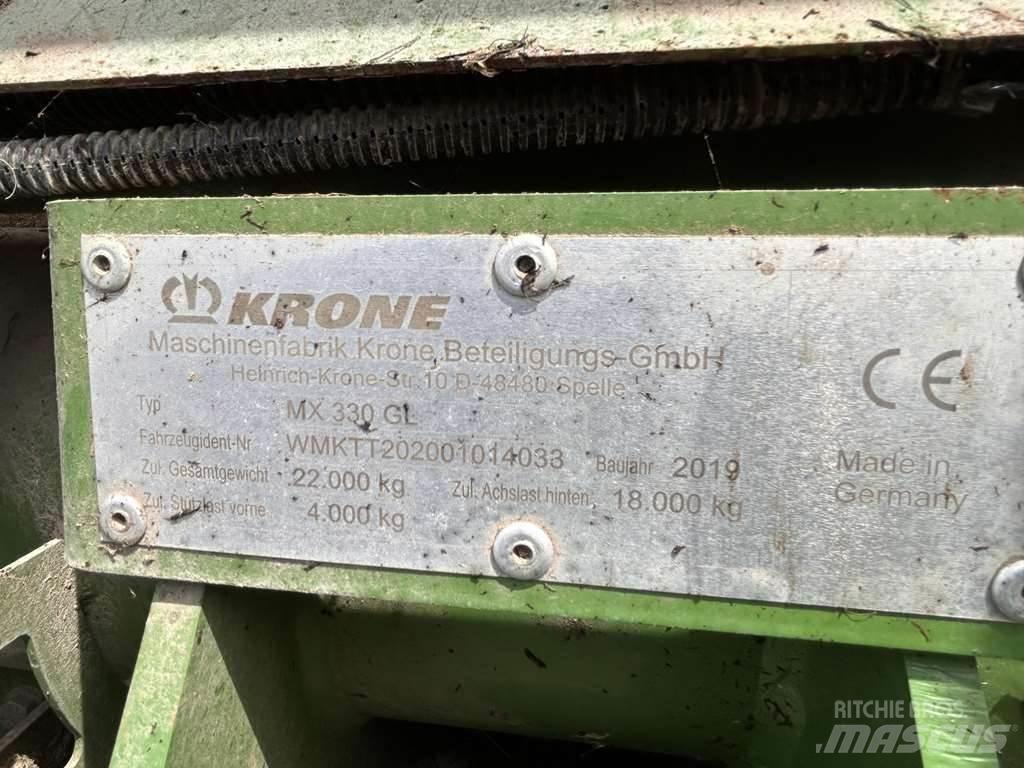 Krone MX 330 GL علافات ذاتية الدفع