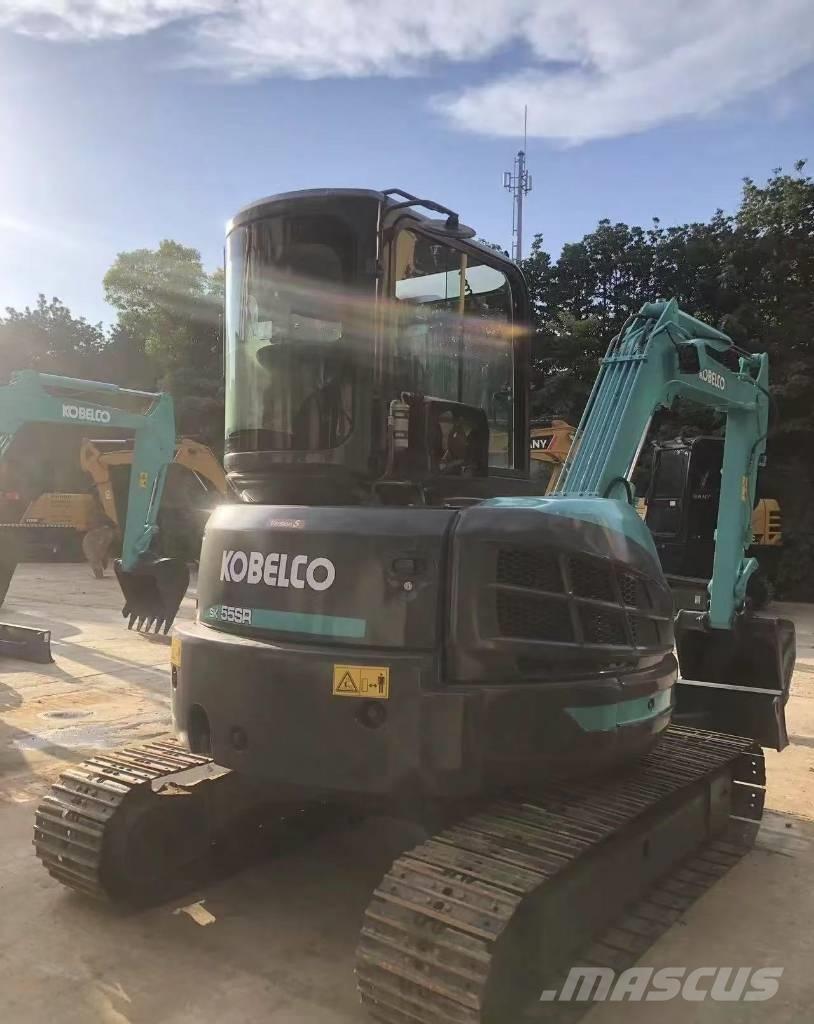 Kobelco SK 55 حفارات صغيرة أقل من 7 طن (حفارات صغيرة)
